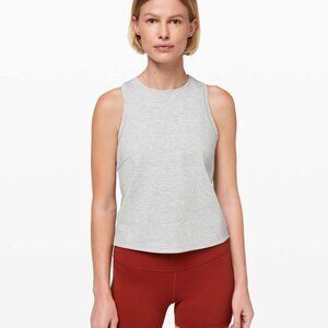 Lululemon Minimal Tank Heathered Power Grey Size 8